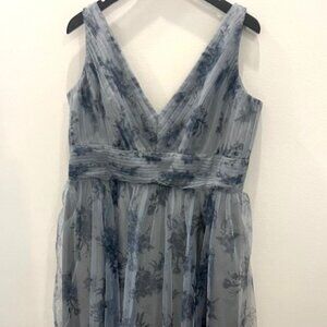 Marchesa Notte Como Tulle Floral Dress Size 18